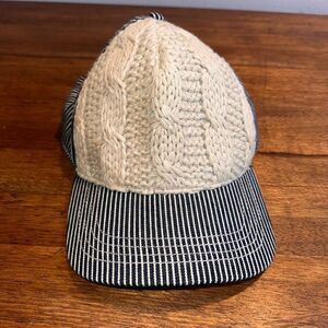 Modern Amusement Striped Hat Cap One Size